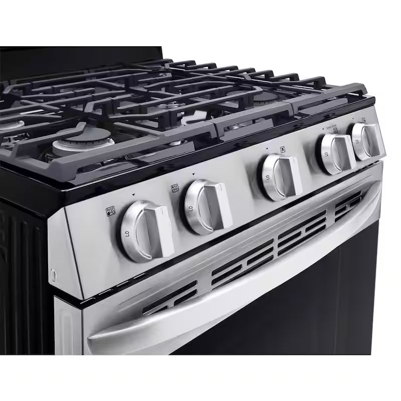 5.8 cu.ft. Smart Single Oven Gas Range with EasyClean, Wi-Fi Enabled Stainless Steel T8447