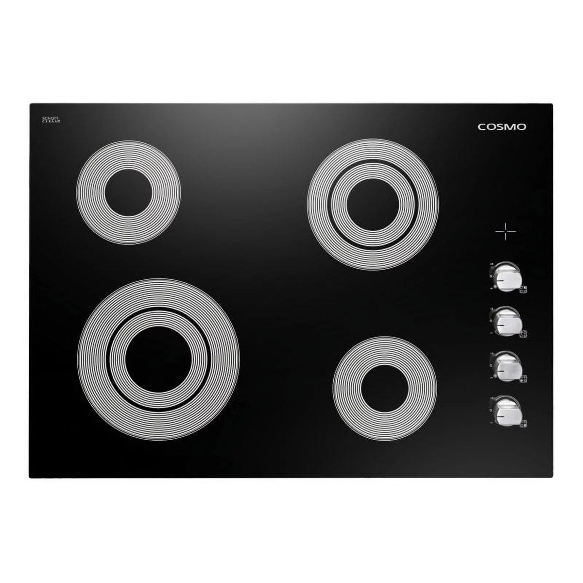 30 in. Electric Ceramic Glass Cooktop & Microwave Set O223