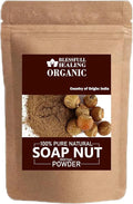 Organic Soap Nut Powder 100% Pure Natural 200 Gram / 7.05 oz H378174