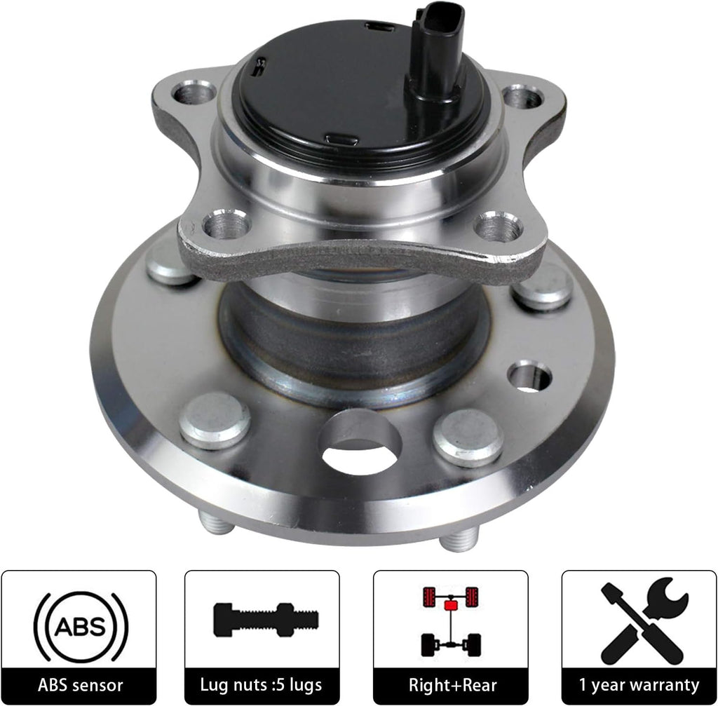 Rear Wheel Hub & Bearing Assembly U73208
