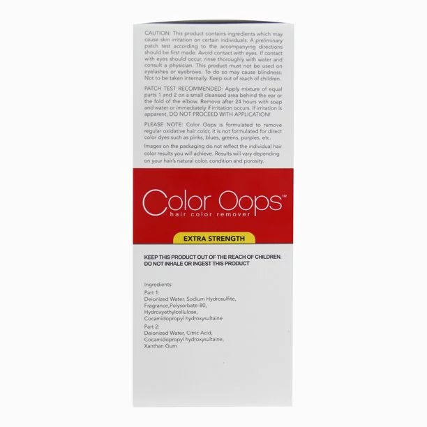 Hair Color Remover Extra Strength Pack of 4 T898361