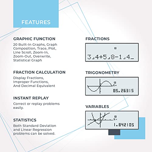 Scientific Calculator with Graphic Functions Q14537