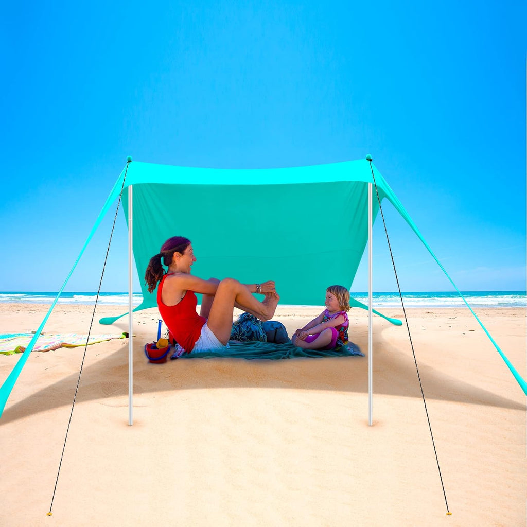 Pop Up Beach Tent Sun Shelter with Storage Bag L279