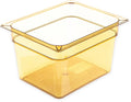Amber Half Size 8" Deep Food Pan, Pack of 2 T524307