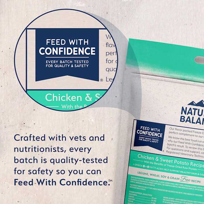 Freeze Dried Chicken & Sweet Potato Dog Food R33364