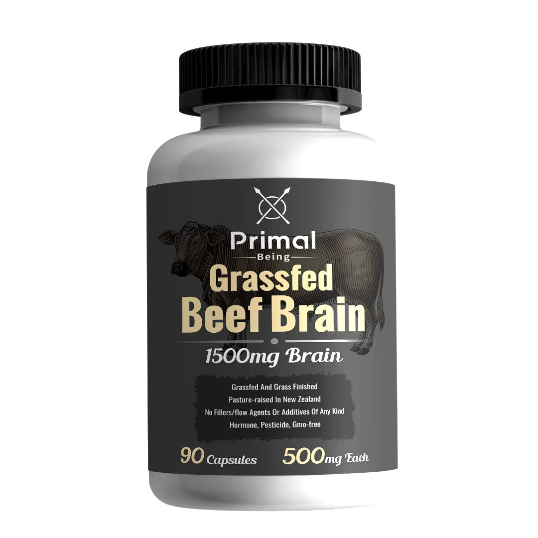 Grassfed Beef Brain 90 Capsules 1500mg K294