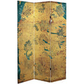 6 ft. Tall 3 Panel Canvas Room Divider R948