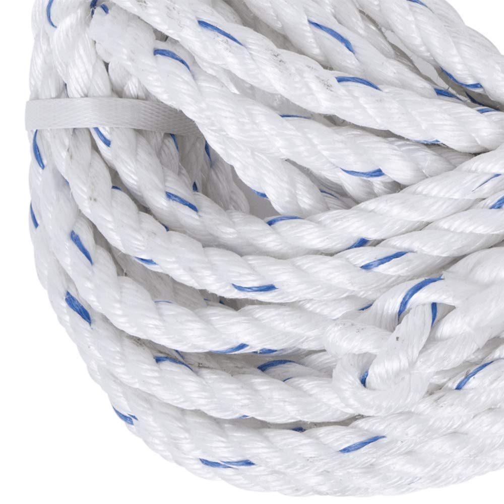 Galvanized Steel Snap Hook Safety Lifeline Rope Grab, 150 ft Vertical Cable O144226