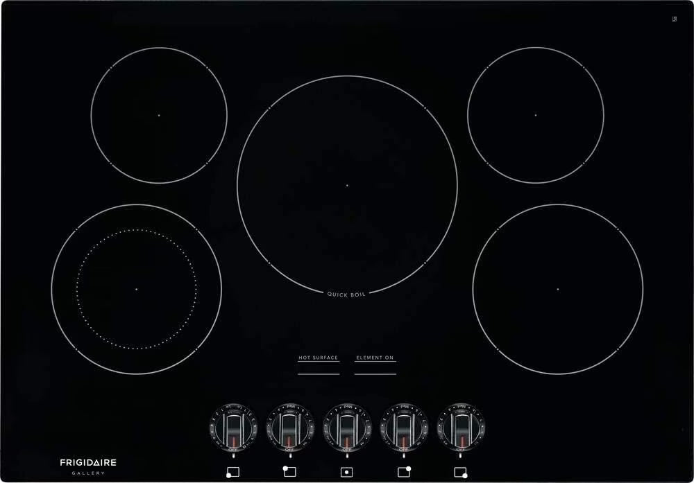 30 inch Electric Cooktop Black U68641