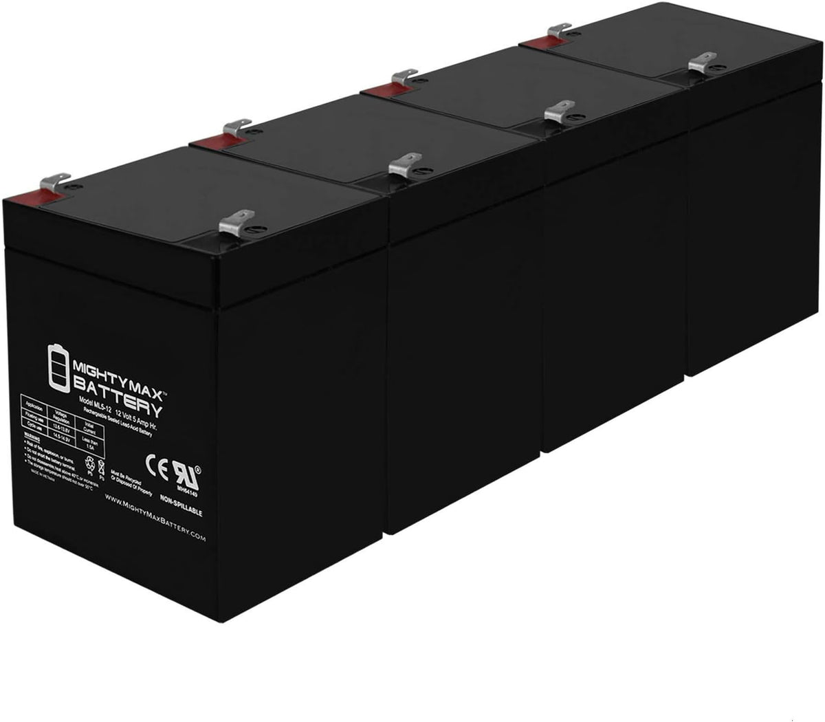 12 Volt 5 AH SLA Battery - Pack of 9 U103017
