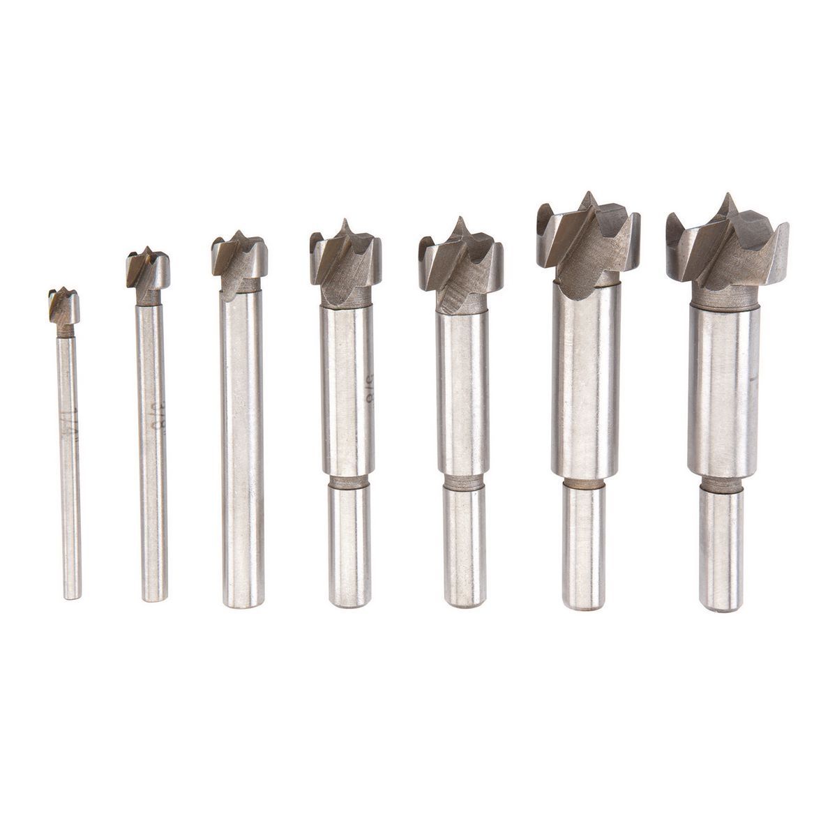 1/4 in. - 1 in. Forstner Drill Bit Set, 7 Piece K3026