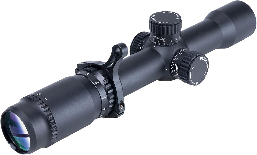 1-10x32 LPVO Scope with Half Mildot Reticle P222