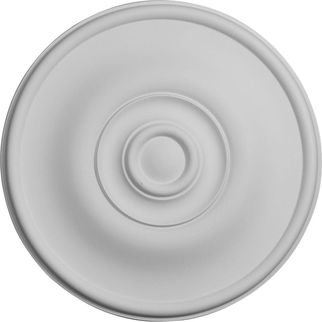 Hand-Painted Jet Black Ceiling Medallion A481265