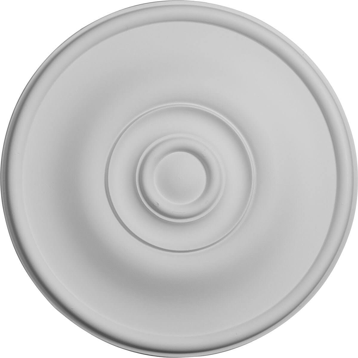 Hand-Painted Jet Black Ceiling Medallion A481265