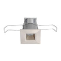 2-1/4x22 Mini LED Square Downlight Wet Location 4100K Spot Beam Spread, Satin Nickel O46264