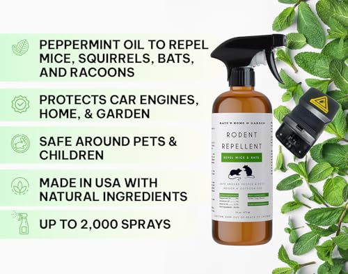 16oz Peppermint Oil Spray Rodent Repellent Z942120