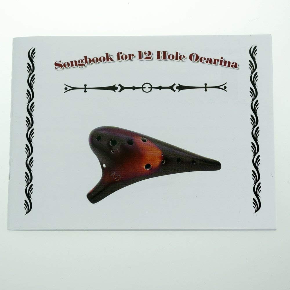 12 Hole Alto C Acacia Wood Ocarina Z44359
