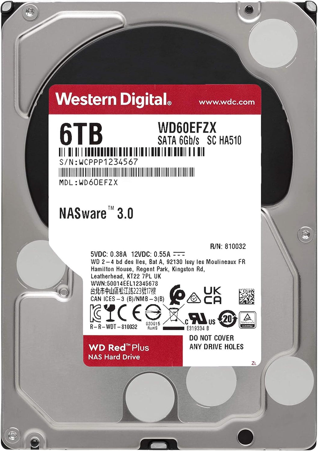 10TB NAS Internal Hard Drive HDD I683