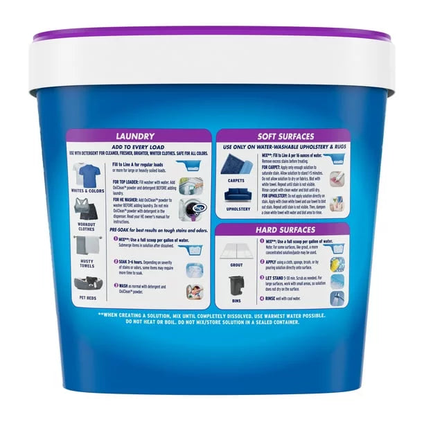 Laundry Odor Stain Remover Powder 5 Lbs D423266