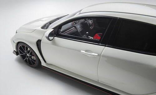 White 1/18 Honda Civic Type R Finished Item V997