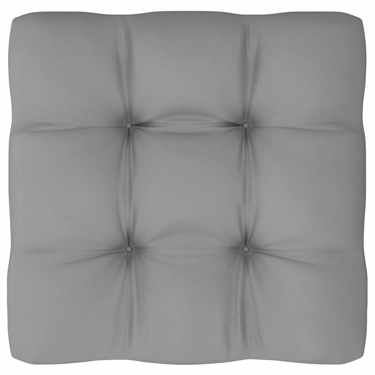 11 Piece Patio Lounge Set with Gray Cushion Pinewood Sectional Outdoor Furniture Set I407615