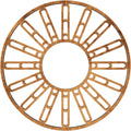 26x22OD x 9 1/2x22ID x 3/4x22P PVC Pierced Ceiling Medallion F930
