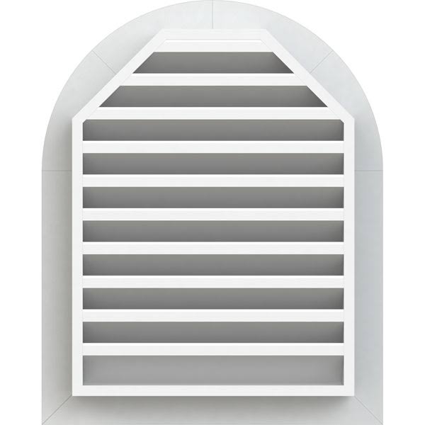Round Top Gable Vent O845