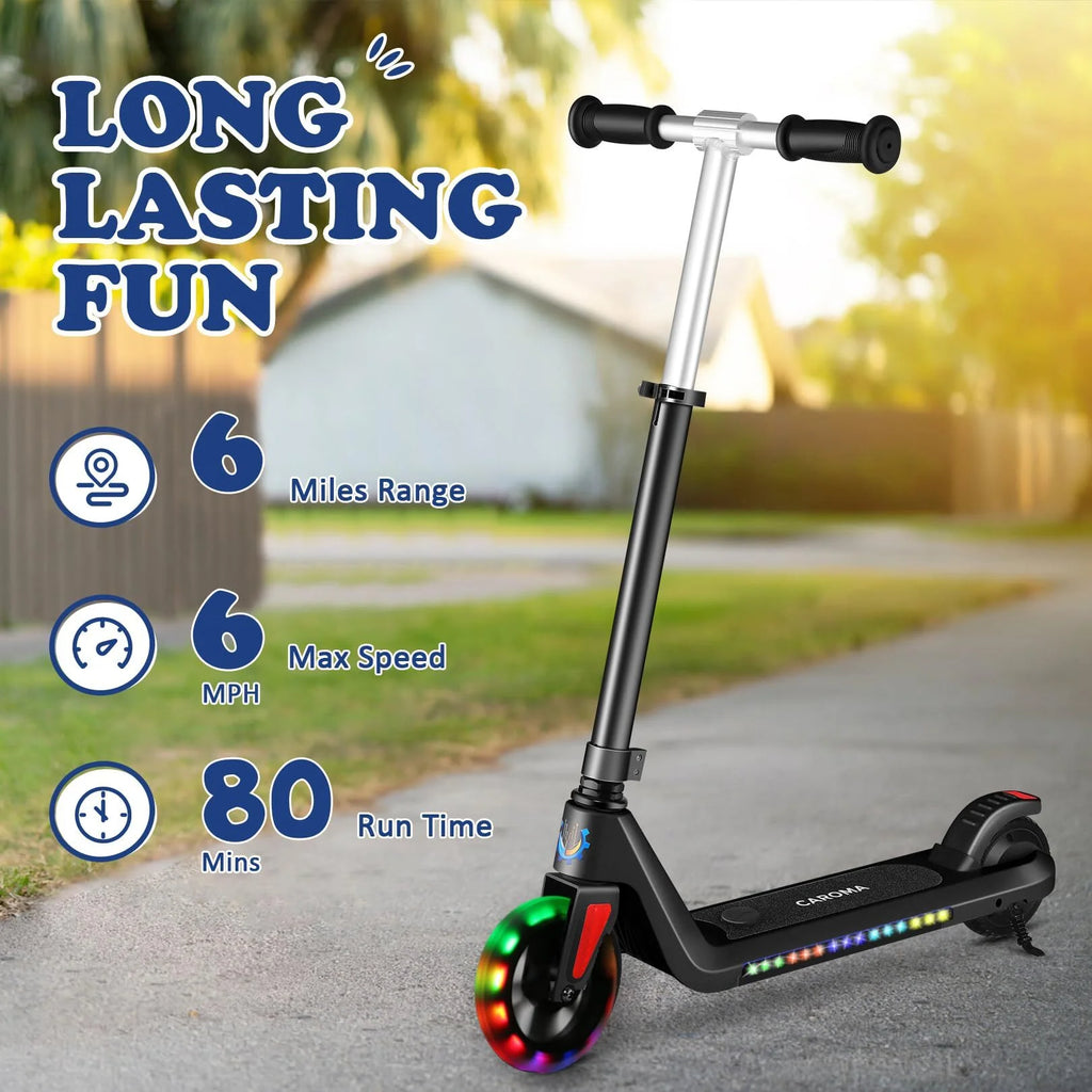 Electric Scooter for Kids 120W Pink Y39125