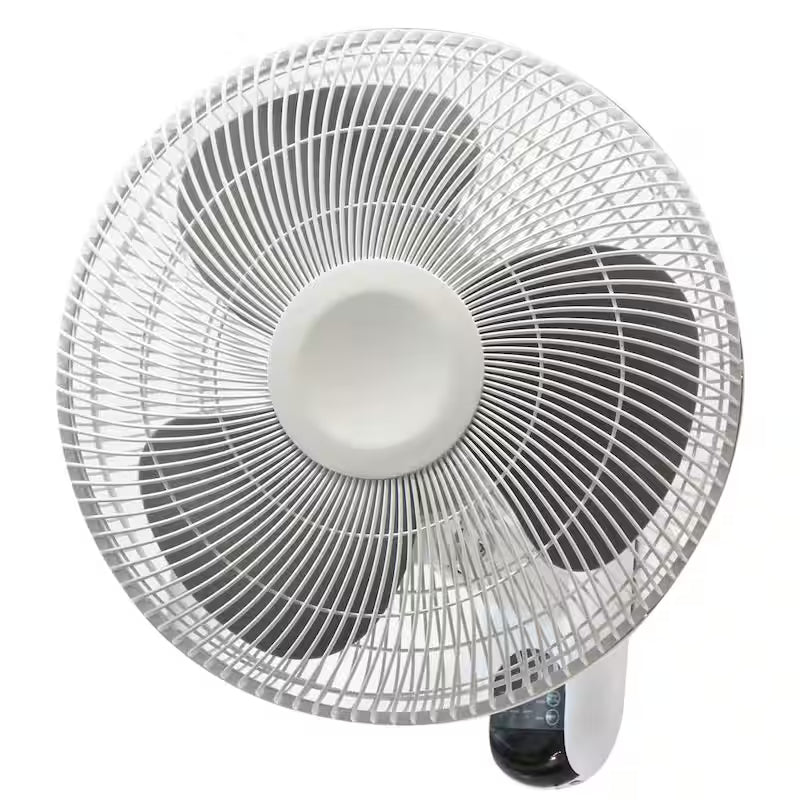 16 in. Indoor Wall Mount Fan with Remote Y776666
