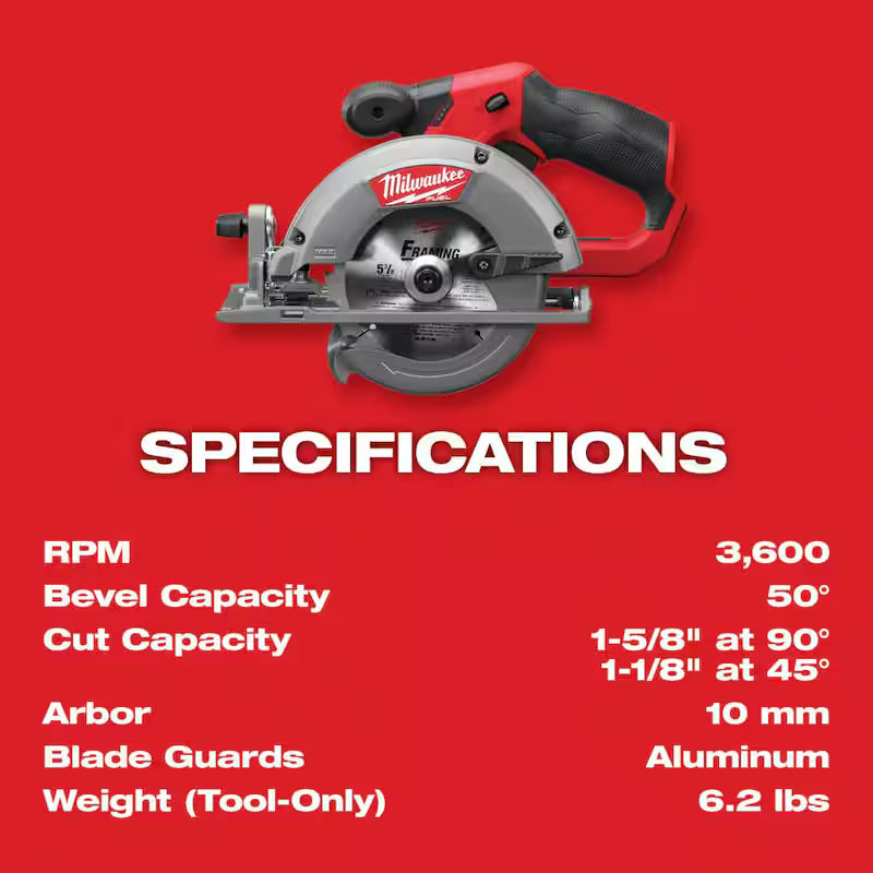 12V Brushless Cordless Impact Driver and Circular Saw Kit G79932