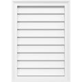 PVC Gable Vent with Brickm T5566