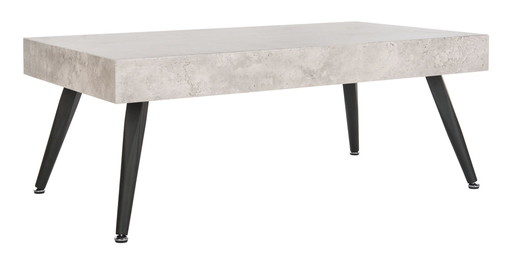 Light Grey Rectangular Coffee Table Q2784