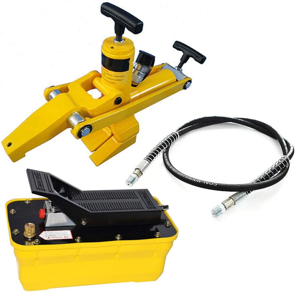 Hydraulic Bead Breaker with 10000PSI Foot Pump & Air Hose V76121