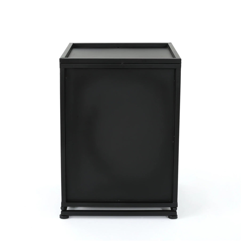 Matte Black Metal Outdoor Side Table M558810