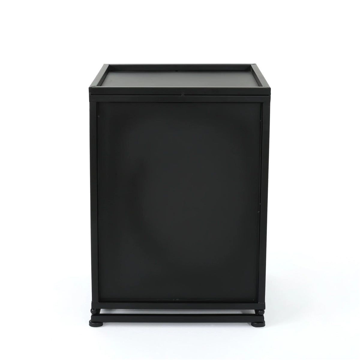 Matte Black Metal Outdoor Side Table M558810