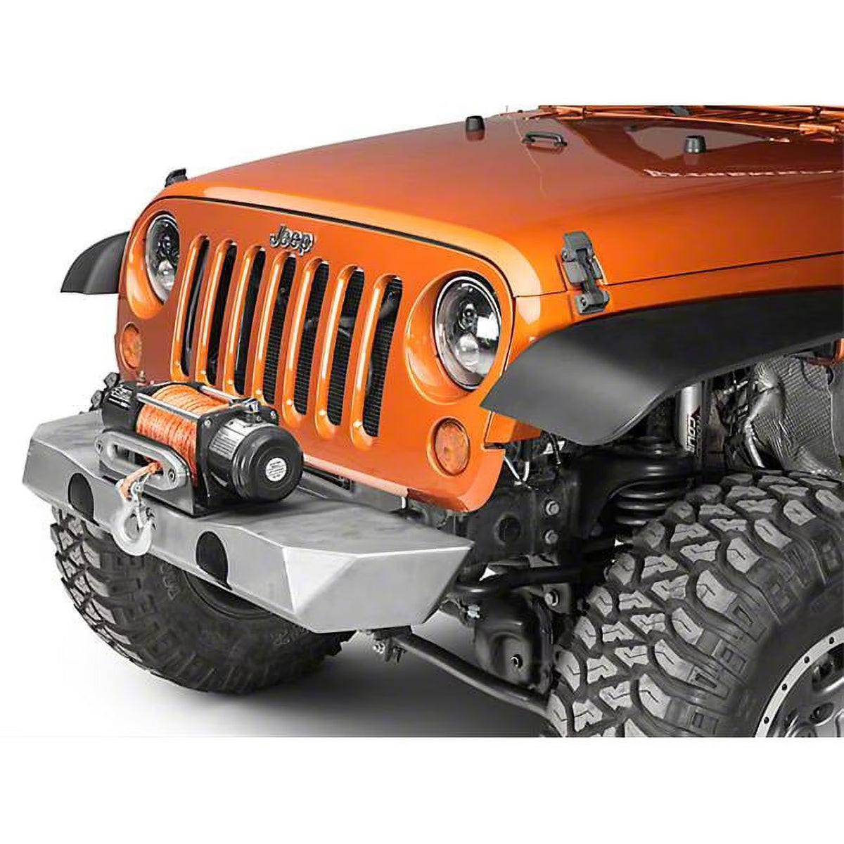 Jk Rock Brawler II Mid with Black Rear HD Bumper E753375