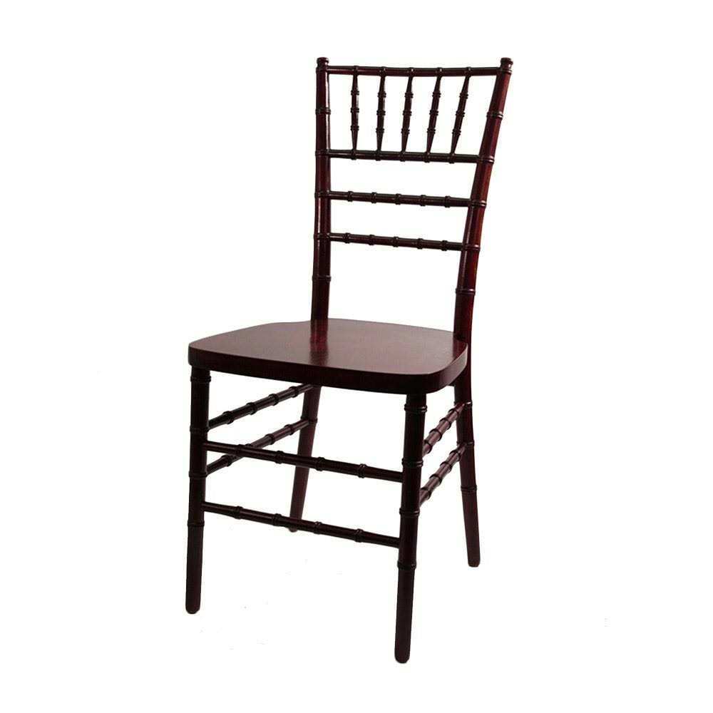White Wood Chiavari Chair W267