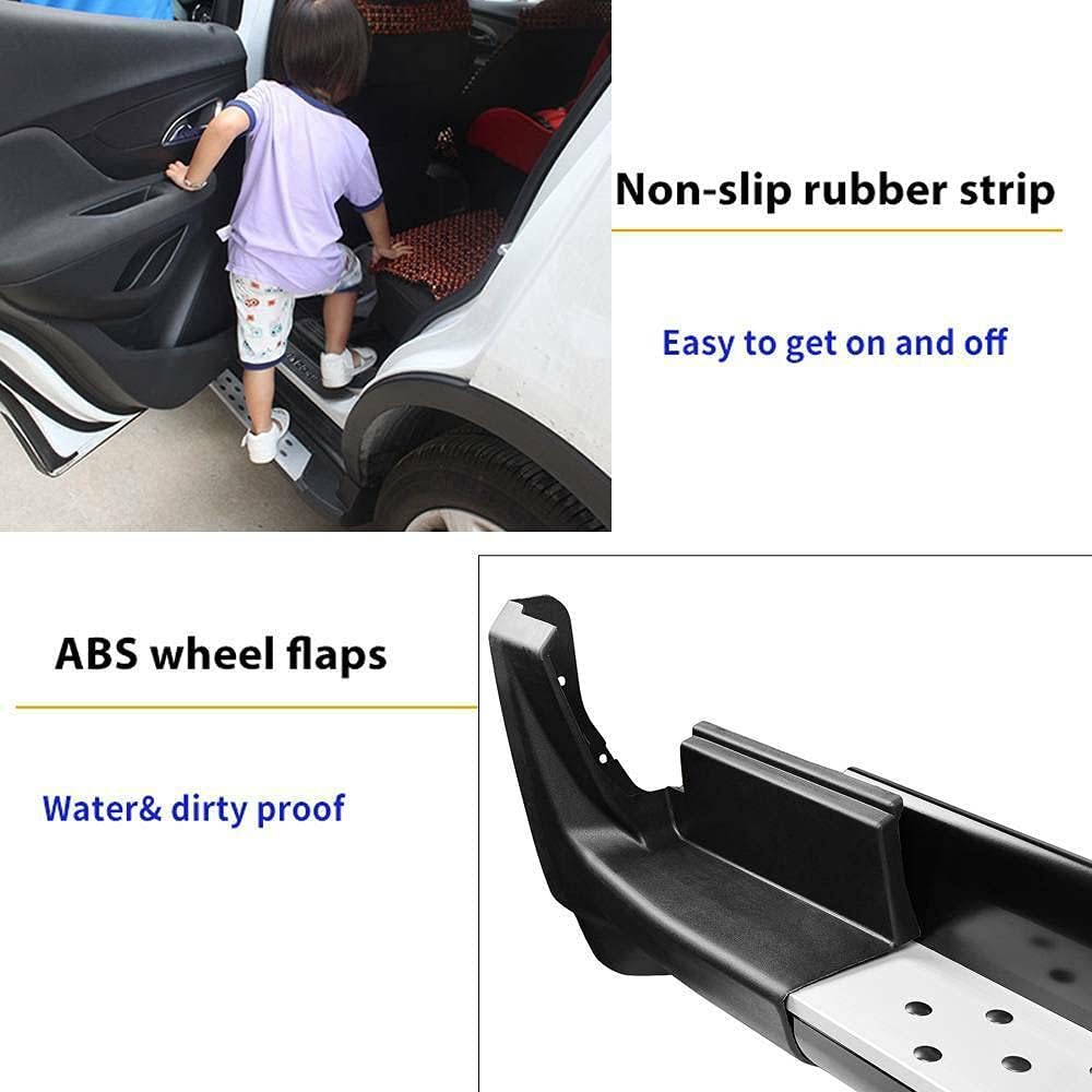 Black Side Step Nerf Bar Running Board B279