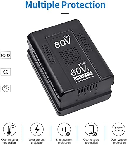 80V 3.0Ah Replacement Lithium Ion Battery Z937