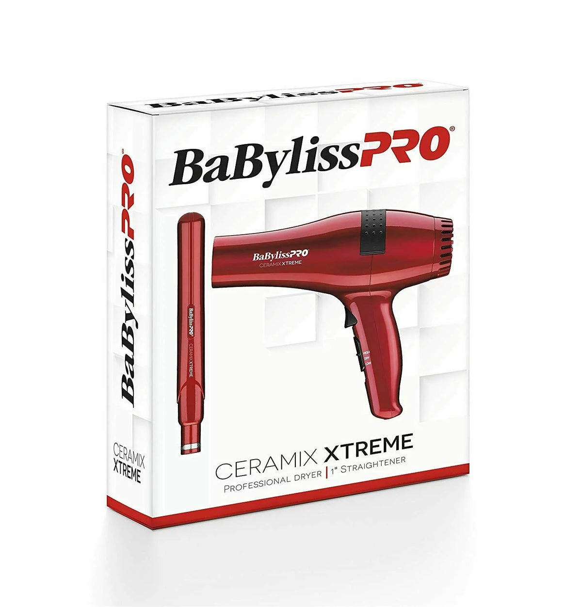 2000 Watt Dryer & 1" Straightener Combo E7813