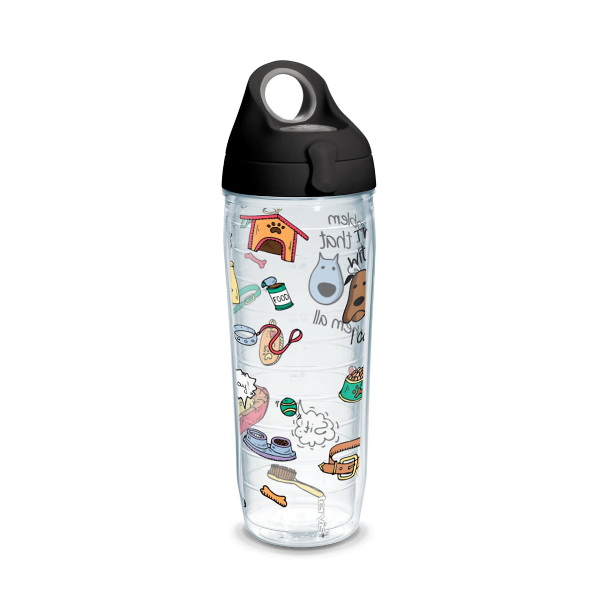 24 oz Water Bottle with Lid, 2 Pack D17287