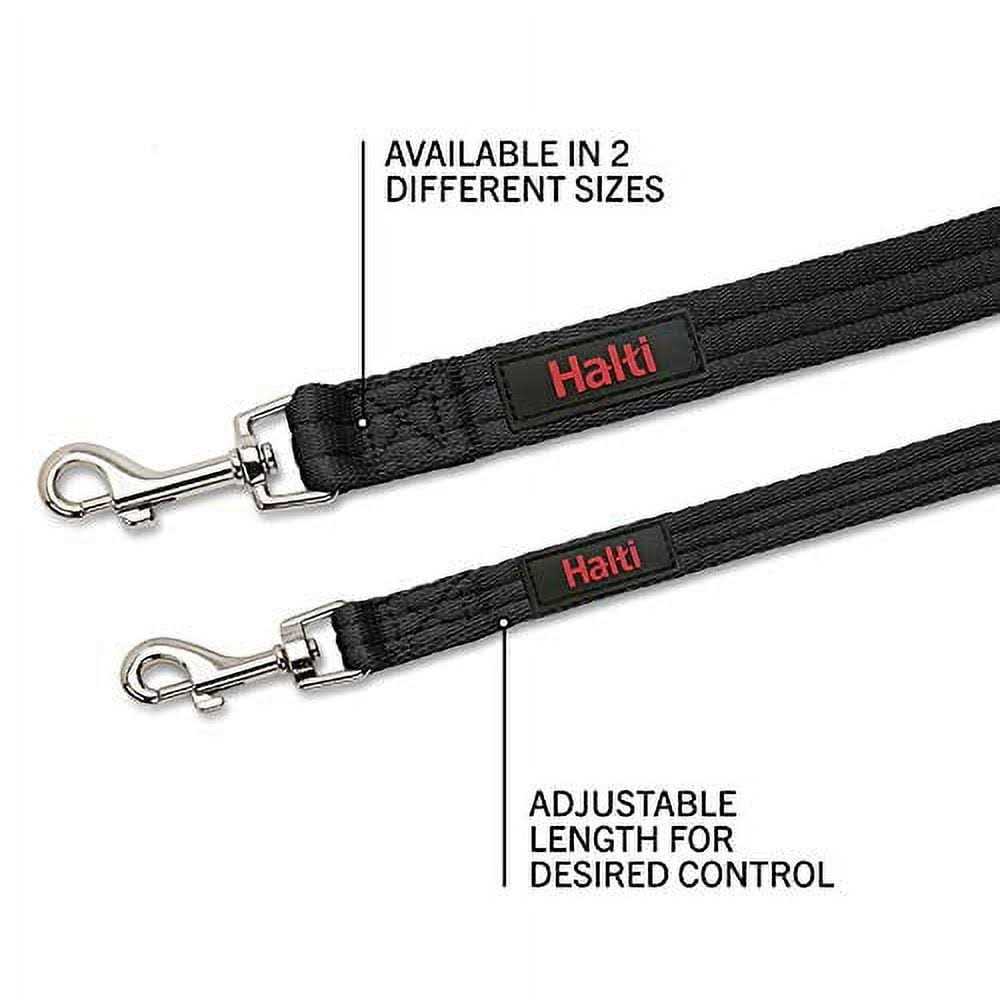 Black Head Collar and Double Lead E5330