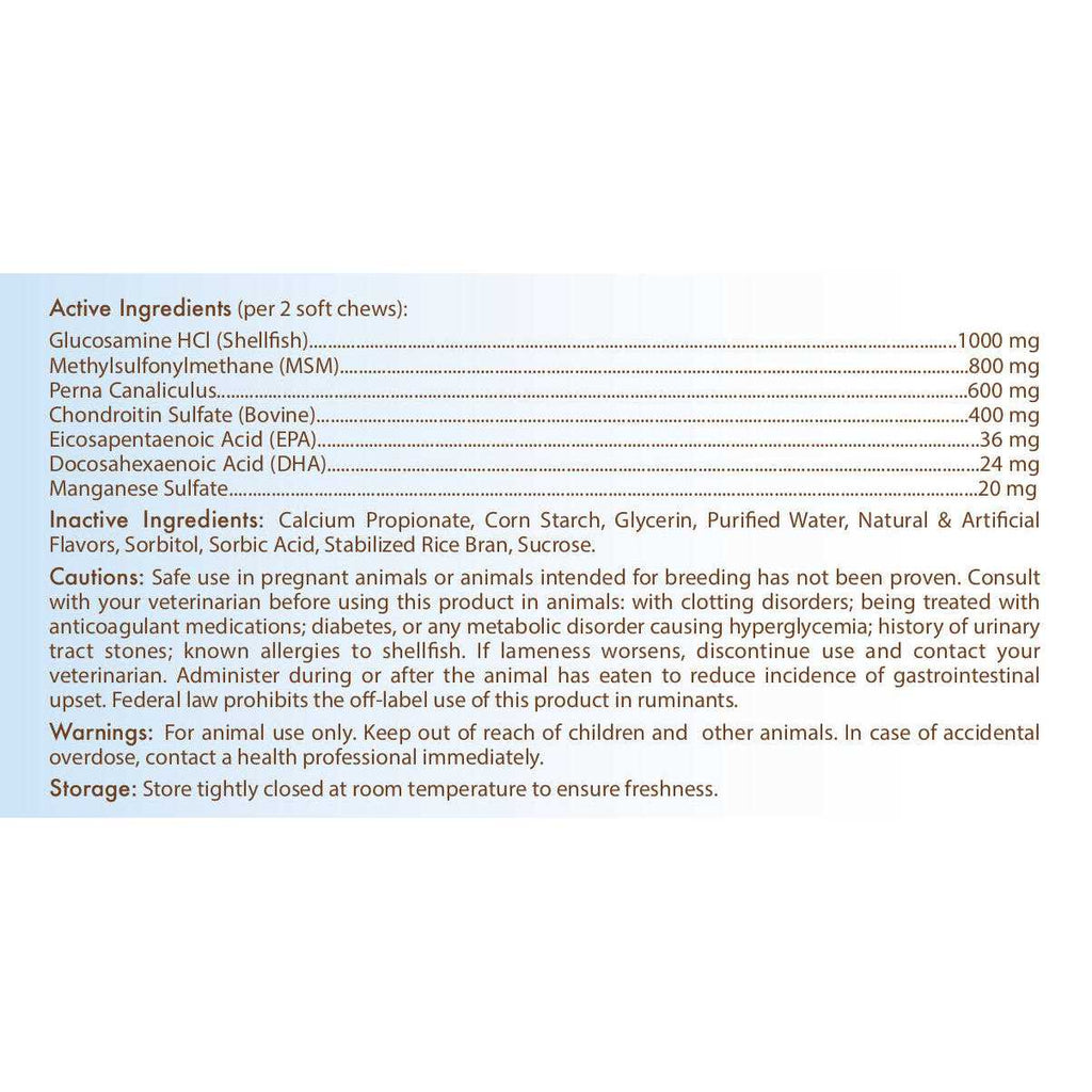 Bulldog Hip and Joint Soft Chews 50 Count Q2838