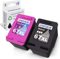 2PK Black/Color Combo Ink Cartridges D8937