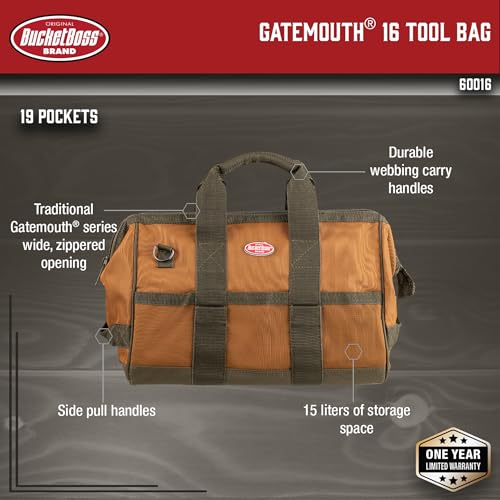 Brown 16 Tool Bag S63841