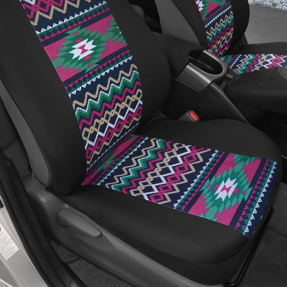 Two Tone Pattern Car Seat Covers R9035