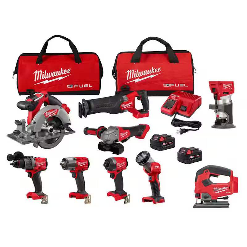 18V Lithium-Ion Brushless Cordless Combo Kit with Jig Saw & Router X685271