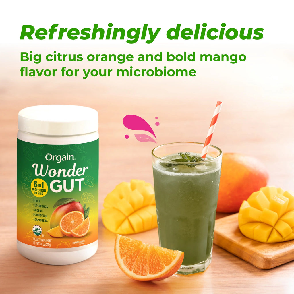 Orange Mango 0.44lb Fiber Superfood Powder U1865