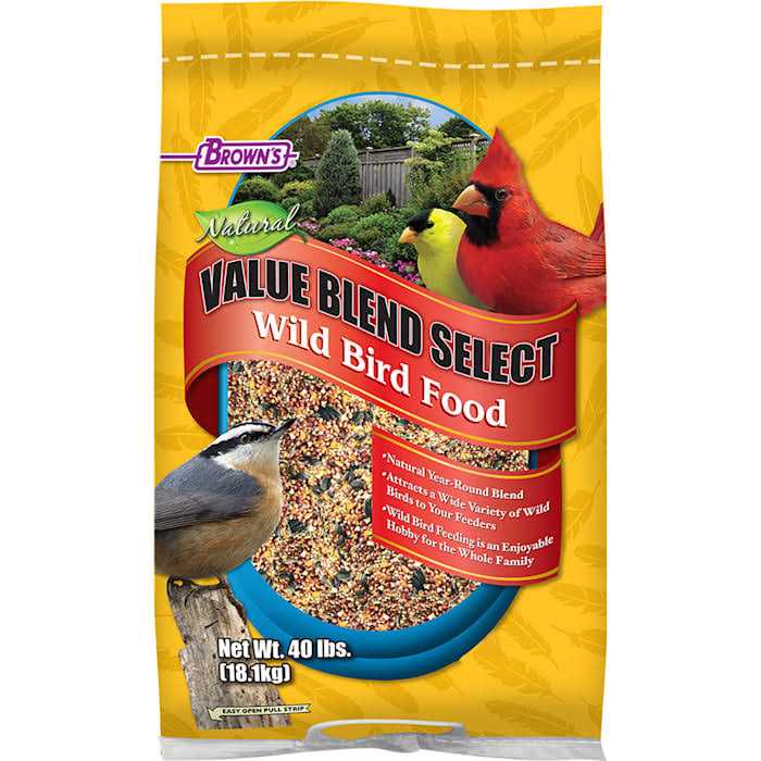 Brown Value Blend Select Bird Food M7270