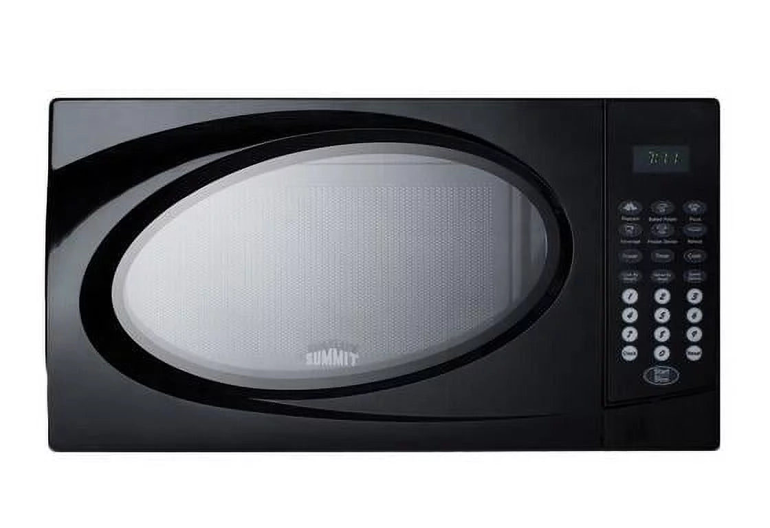 0.7 cu.ft. Mid Sized Black Microwave Oven C9850